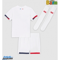 Paris Saint-Germain Bortedraktsett Barn 2025-26 Kortermet (+ Korte bukser)